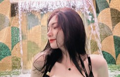 【EV女孩】最強奶媽「謝薇安」曬巨乳泳裝照，雙峰塞滿畫面網友驚呼：是籃球嗎