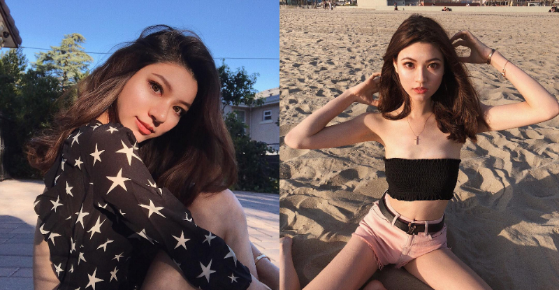 南加大「混血正妹」高材生！精緻外國臉孔好吸睛，纖細身材是亮點！