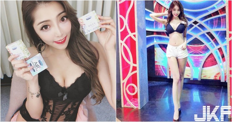 記得帶雨衣～美腿正妹「Lola李佳玲」溫馨提醒，情人節也要過得「安全誘人」哦～